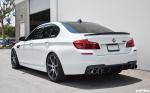 BMW M5 Alpine White by H&R and EAS 2017 года